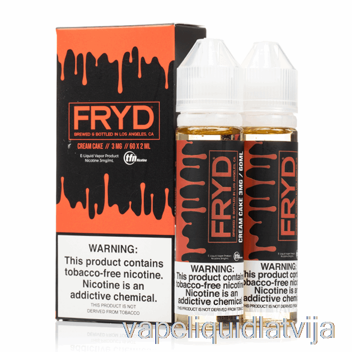 Krējuma Kūka - Fryd E-liquid - 120ml 0mg Vape šķidrums